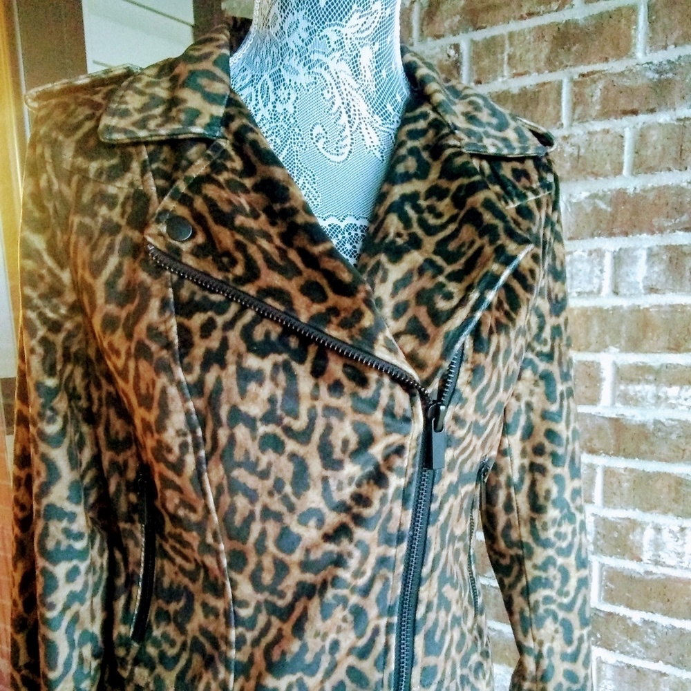 NWT Romeo & Juliet Couture Leopard Jacket - Picture 4 of 5